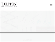 Tablet Screenshot of lulitex.com.br